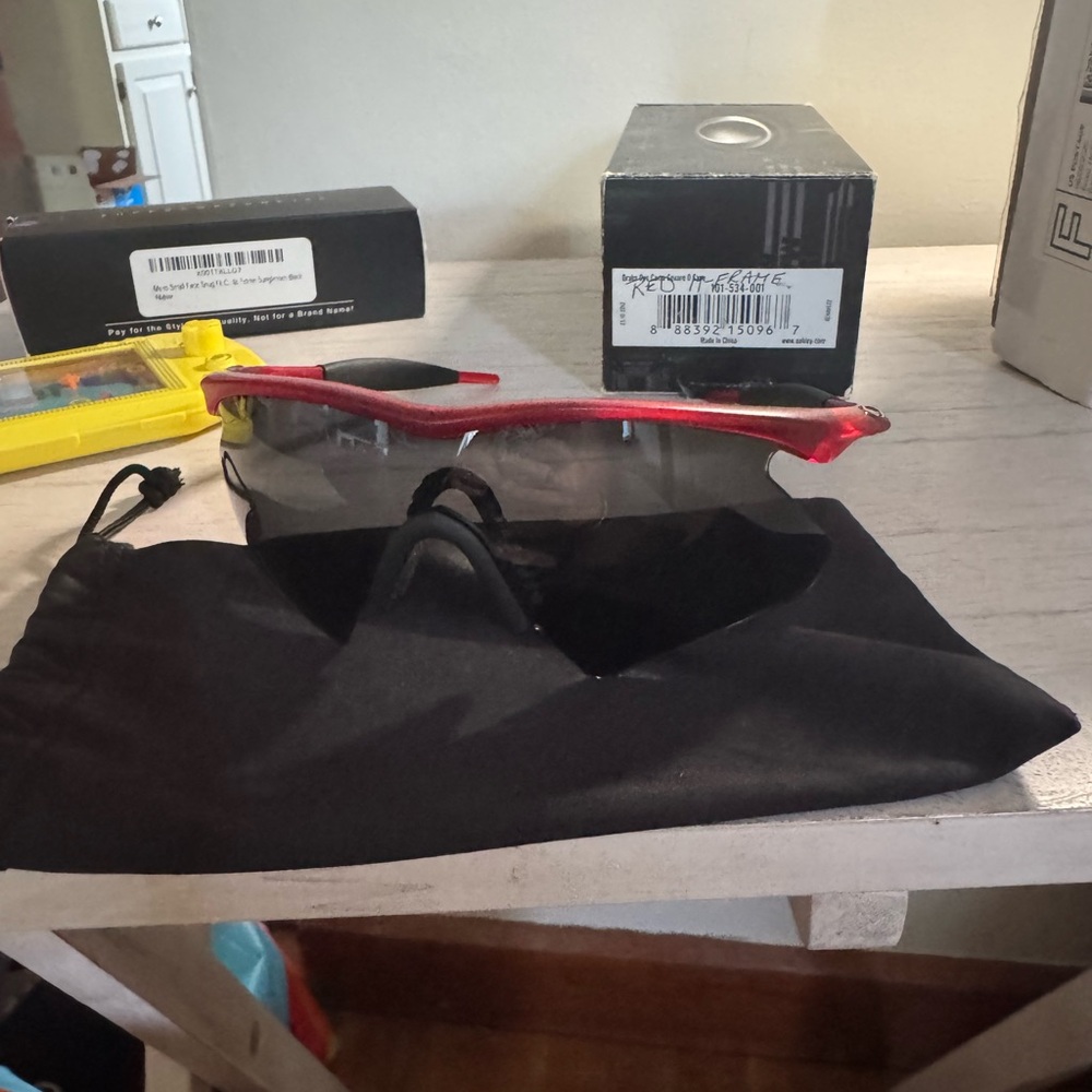 Red Mframe Oakley Sunglasses